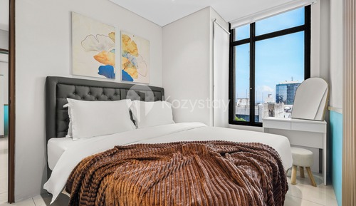 Apartamento, 2 habitaciones, vistas a la ciudad