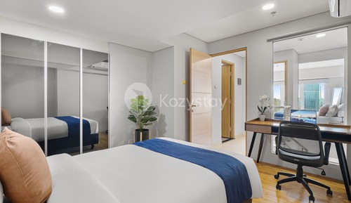 Apartamento, 2 habitaciones, vistas a la ciudad