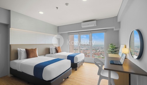 Apartamento, 3 habitaciones, vistas a la ciudad