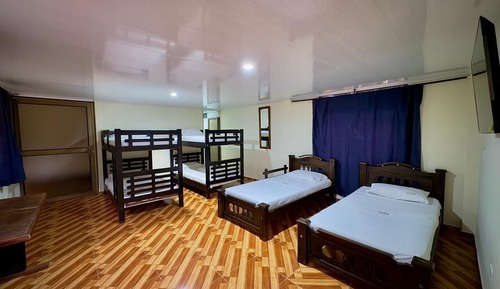 Habitación familiar, vistas a la montaña