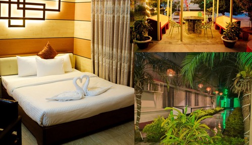 Habitación Deluxe doble, vistas al jardín