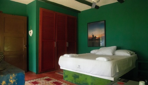 Habitación, vistas al jardín