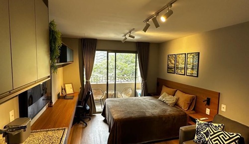 Estudio Deluxe, vistas a la ciudad