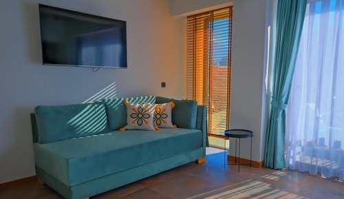 Habitación estándar doble, balcón, vistas a la montaña