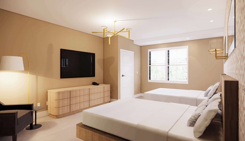Suite presidencial, 2 habitaciones