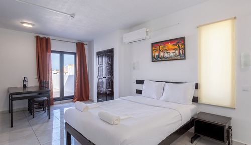 Estudio Deluxe, vistas al jardín