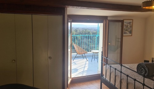 Habitación doble superior, vistas a la colina