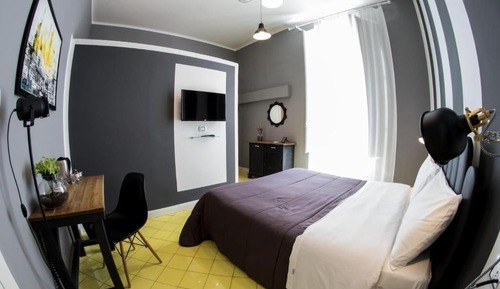 Habitación clásica doble, balcón, vistas a la ciudad