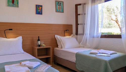 Apartamento familiar, vistas al jardín