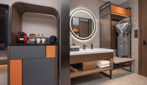 Habitación de lujo con 2 camas individuales, no fumadores, vistas a la ciudad