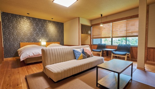 Suite estudio de estilo japonés, 2 camas individuales