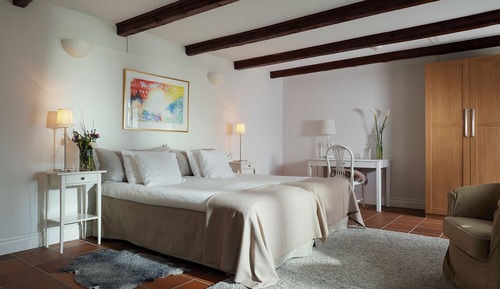 Habitación familiar doble, vistas al jardín