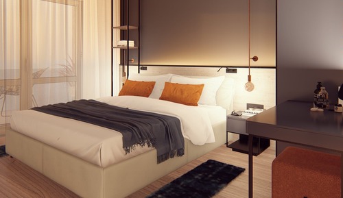 Ático, 1 habitación