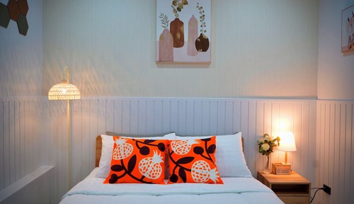 Casa, 1 cama de matrimonio con sofá cama, no fumadores, patio