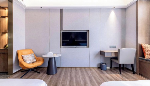 Habitación de lujo con 2 camas individuales