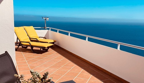 Estudio Deluxe, 1 cama de matrimonio con sofá cama, Aire acondicionado, vistas al mar