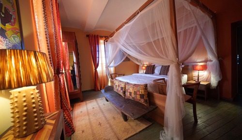 Suite de lujo, 1 cama de matrimonio con sofá cama, vistas al valle