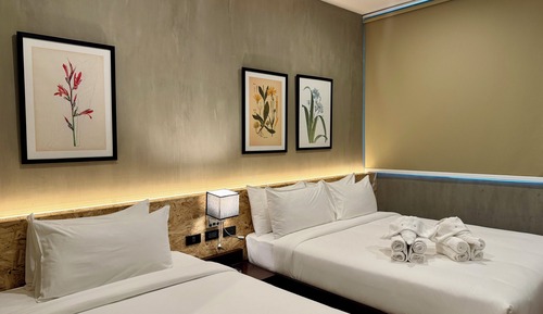 Habitación Premier con 1 cama doble o 2 individuales, vistas al jardín