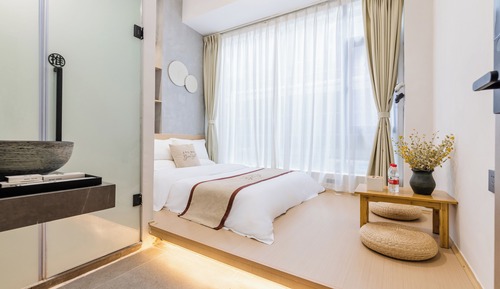 Habitación doble superior, futón, no fumadores, vistas a la ciudad