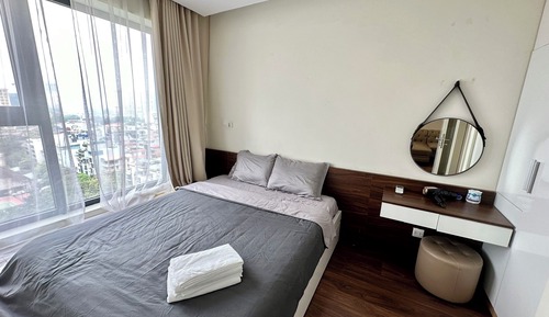 Apartamento Deluxe, 2 habitaciones, balcón, vistas a la ciudad