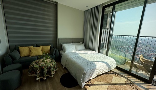 Estudio Deluxe, balcón, vistas a la ciudad