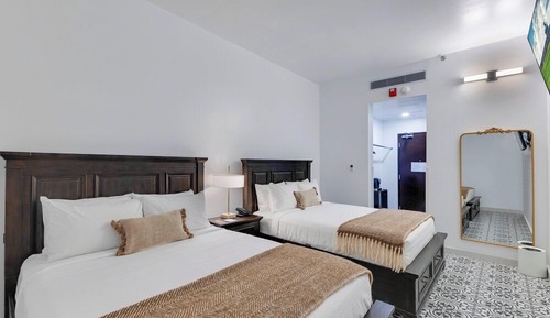 Habitación estándar, 2 camas de matrimonio, no fumadores