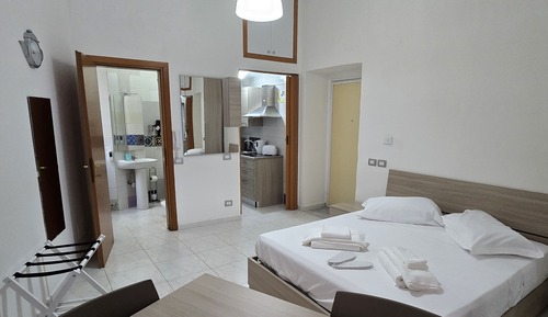 Apartamento clásico, 1 cama de matrimonio grande, no fumadores, baño privado