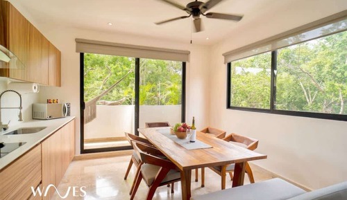 Apartamento, varias camas, acceso a la piscina, vistas al jardín (Ka'an 106 (1))