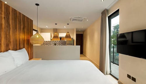 Apartamento, 1 cama de matrimonio grande, vistas al jardín (Nook Tulum 202C T5)