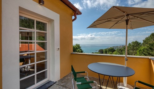 Apartamento estándar, balcón, vistas al mar