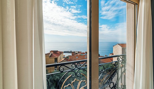 Suite Deluxe, patio, vistas al mar