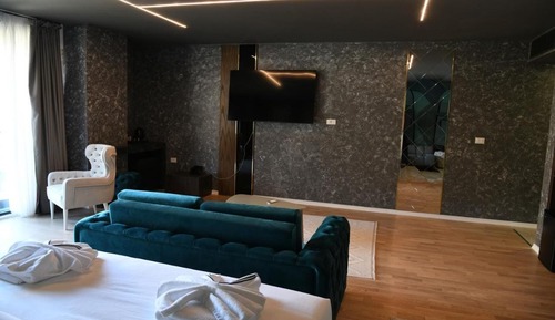 Suite, vistas a la piscina