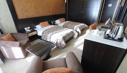 Habitación Deluxe con 1 cama doble o 2 individuales, vistas al mar