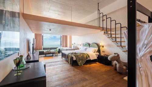 Habitación panorámica con 2 camas individuales