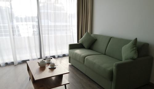 Apartamento familiar, balcón, vistas al mar
