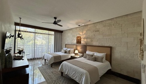 Habitación estándar doble, balcón, vistas al jardín