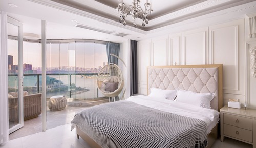 Apartamento Elite, varias camas, patio, vistas al mar