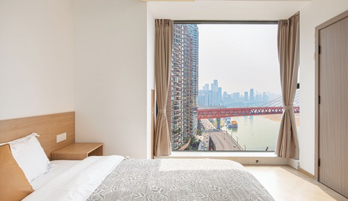 Apartamento Deluxe, 2 camas de matrimonio, balcón, vistas al mar