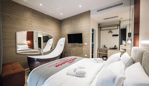 Suite junior, balcón