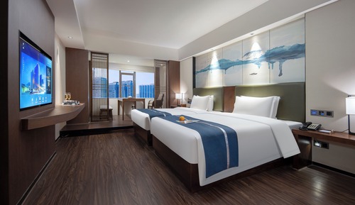 Habitación Business con 2 camas individuales, vistas a la ciudad
