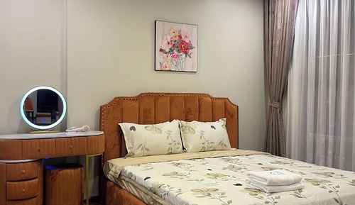 Apartamento Deluxe, 3 habitaciones, balcón, vistas a la ciudad