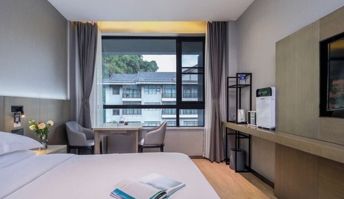 Habitación, vistas a la montaña
