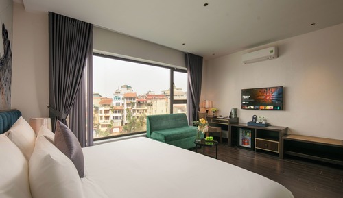 Habitación junior doble, vistas al lago