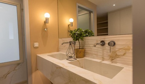 Apartamento básico, patio, planta baja