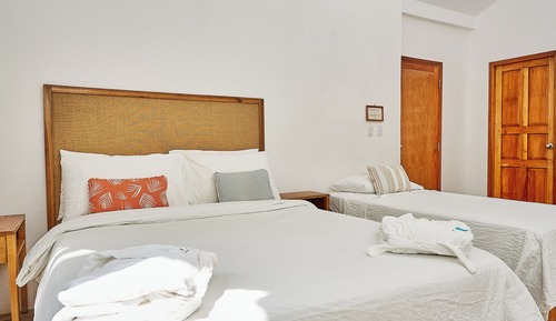 Habitación cuádruple familiar, vistas al mar