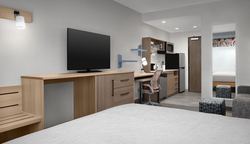 Suite, 1 cama de matrimonio grande, accesible para personas con discapacidad (Hearing)