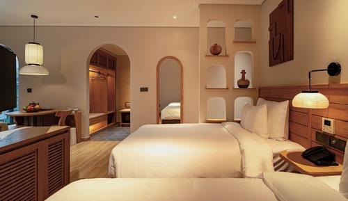 Estudio Deluxe, varias camas