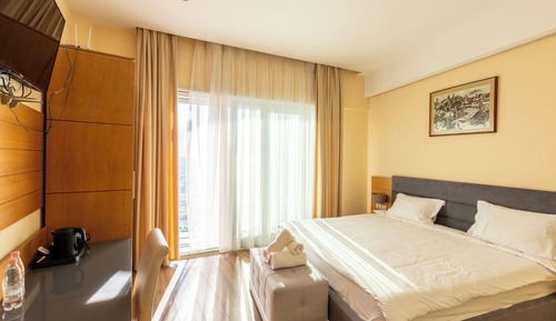 Habitación estándar doble, balcón, vistas al mar