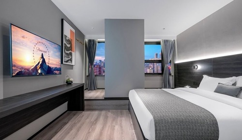 Habitación clásica, vistas a la ciudad