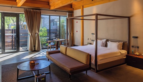 Habitación exclusiva doble, 1 cama de matrimonio grande, no fumadores